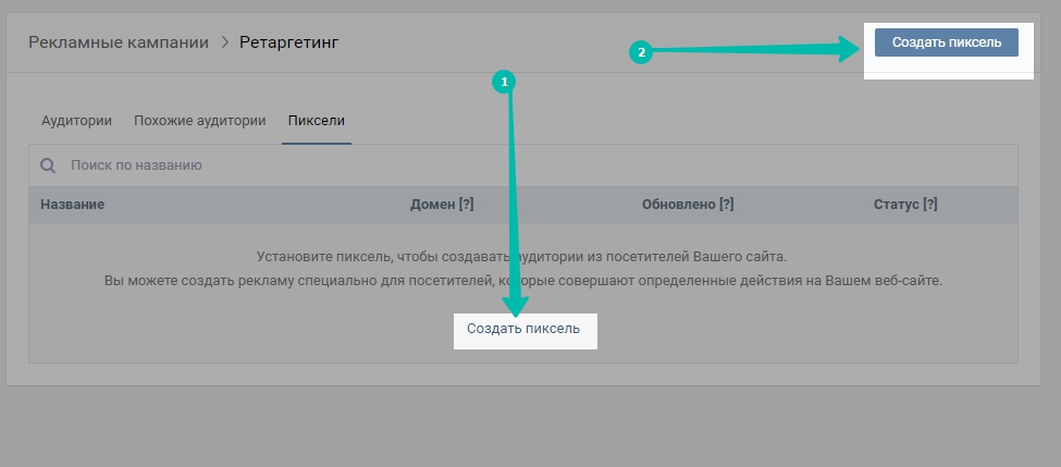 Ретаргетинг (ремаркетинг) в Вконтакте: руководство по эксплуатации.